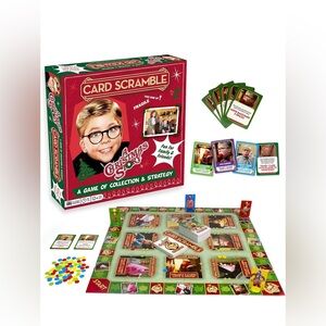 New A Christmas Story Card Scramble Board Game